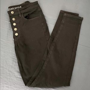 American Eagle super high-rise jeggings